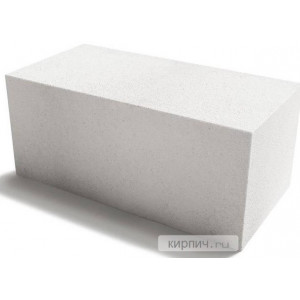 Блок из ячеистого бетона неармированный Д300 600х300х300