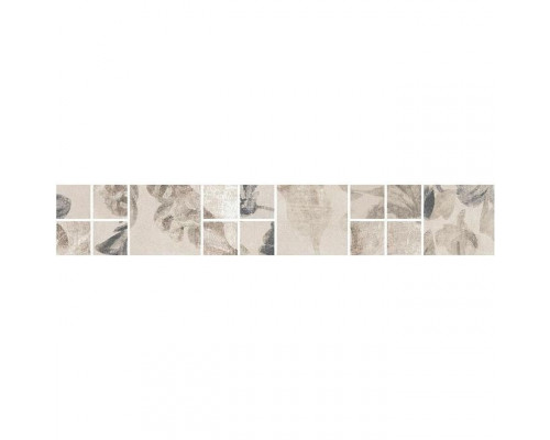 Бордюр керамический Kerama Marazzi 181/8265 Александрия мозаичный светлый 300х48 мм