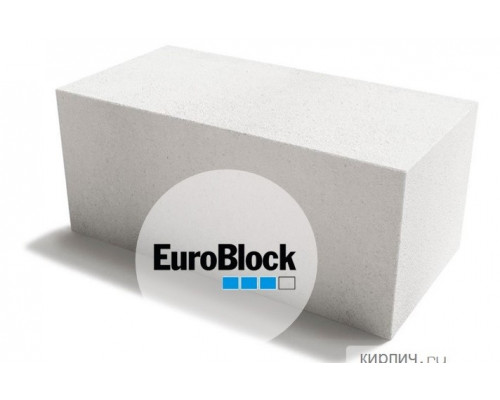 Блок газосиликатный Д500 600х300х400 Euroblock