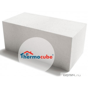 Блок газобетонный Д600 600х250х300 Thermocube