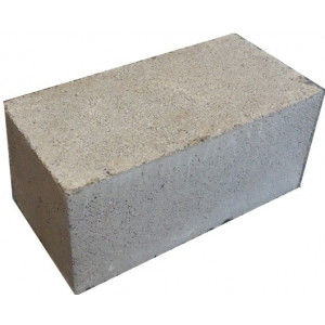 Блок пескобетонный стеновой Д 2280 полнотелый 390x190x188