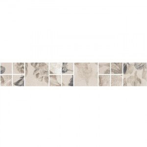 Бордюр из керамического гранита Kerama Marazzi Александрия мозаичный SG186/001 300х48х8 мм