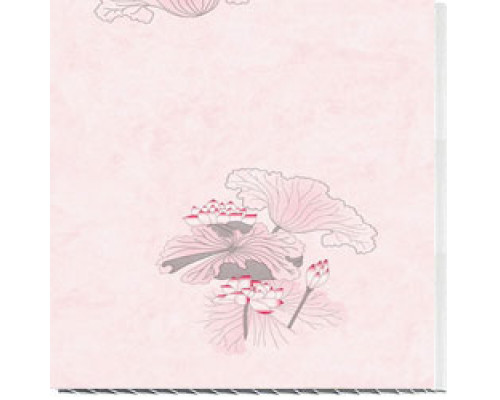 Панель WP 9006/2 (Розовая лилия) пластик облицовочный (250х2700х8 мм (0,675 кв. м, в уп. 10 шт.)