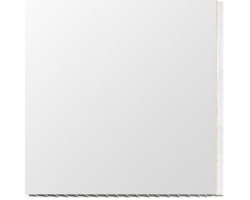 Панель ПВХ Олимпия белый глянец (3000х250х10 мм) 0,75 кв. м (10 шт.)