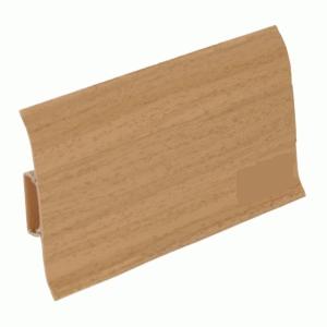 Плинтус с мягким краем 2,5 м/шт. 101 бук (45 шт./уп.)EKOLINE