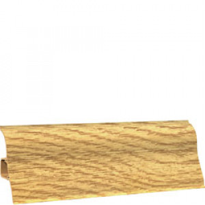 Плинтус с мягким краем 2,5 м/шт. 157 клён (45 шт./уп.) EKOLINE