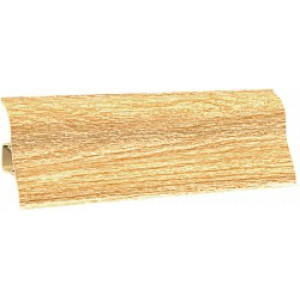 Плинтус с мягким краем 2,5 м/шт. 151 дуб античный (45 шт./уп.) EKOLINE
