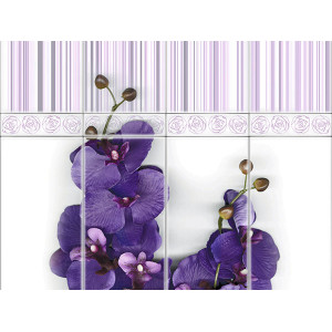 Панель DIGITAL PRINT Орхидея виола дек2 2700х250х8 мм (0,675 кв. м, в уп/4шт., в кор/40шт.)