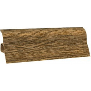 Плинтус с мягким краем 2,5 м/шт. 163 амарант (45 шт./уп.) ECOLINE