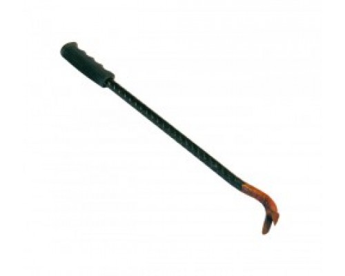 Лом-гвоздодер с резиновой ручкой арматурный L500мм, D 17мм, 030842-500