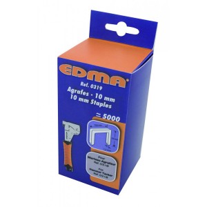 Скобы для ударного степлера EDMA Puncher 10мм (5000шт) 031955