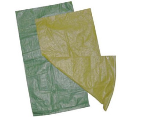 Мешки для строительного мусора зеленые 55х95 см, 100шт.