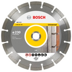 Диск BOSCH UNIVERSAL алмазный сегментный сух рез 125ммх1,6ммх22мм / 2608602192