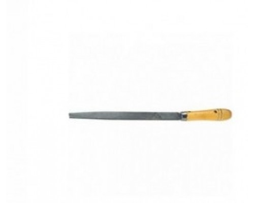 Напильник, 250 мм, плоский, деревянная ручка// СИБРТЕХ 16229