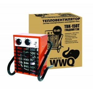 Тепловентилятор промышленный WWQ TBK-15DT, 7,5/15,0кВт, 380В 50гц, гладкий тен, 990 м3/ч