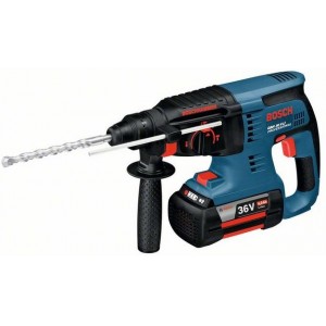 Перфоратор аккумуляторный BOSCH GBH 36 V-LI, SDS-PLUS, Li-Ion 2 х 2,6 Ач, 2.8 Дж / 0611903R02