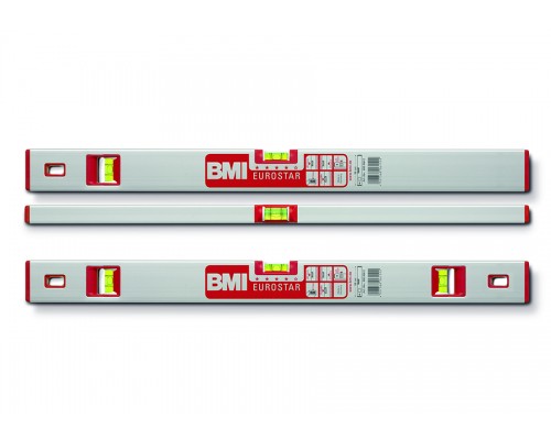 Уровень BMI серии EUROSTAR, 100 см., 2 капсулы, 0,5 мм/м, угол 2° / 690100E