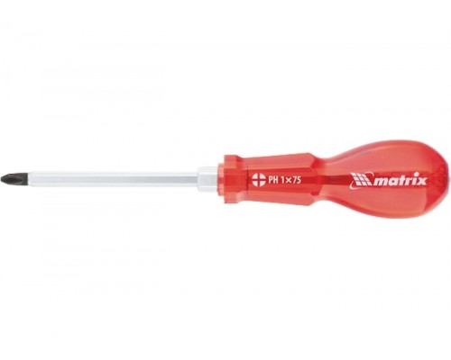 Ударная отвертка MATRIX c усилителем под гаечный ключ, PH2 x 150 мм, пластиков