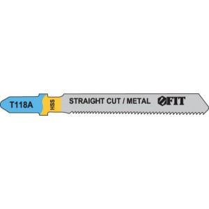 Полотно для лобзика FIT по металлу T118A 76/51/1,1мм /40964