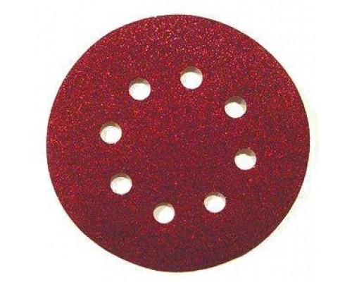 Круг абразивный, шлиф.,с отверстиями, TSUNAMI, D-125мм,зерно P60 (№25), под липучку,10шт/ DA6100000112560