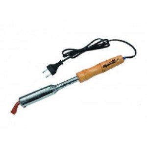 Паяльник электрика с деревянной ручкой, 100 Вт, 220 В// SPARTA 913155