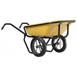Тачка двухколесная Haemmerlin EXPERT TWIN 150 MP PR (150л.250кг.крашеная, литое колесо) 301613701