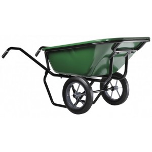 Тачка двухколесная Haemmerlin EXPERT TWIN 230 MP PR(230л.300кг.крашеная, литое колесо) 301614201