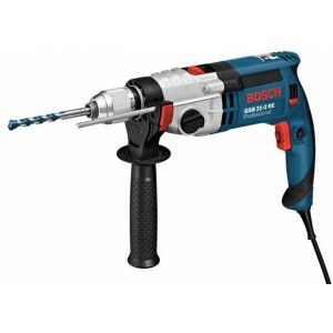 Дрель ударная электрическая BOSCH GSB 21-2 RE, 1100Вт, БЗП / 060119C500