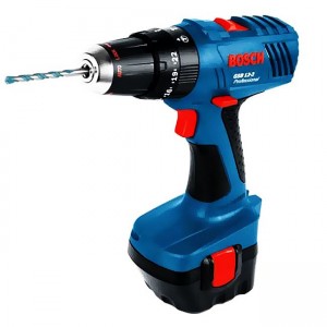 Дрель-шуруповерт аккумуляторная BOSCH GSB 14,4-2, NiCd 14,4 В, 2 х 1.5Ач, БЗП / 06019A7400