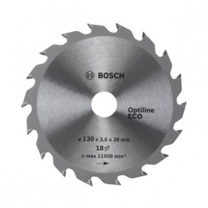 ДИСК ПИЛЬНЫЙ ПО ДЕРЕВУ, D200мм х 32мм, 48Т, OPTIMLINE ECO, BOSCH 2608641792