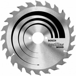 Диск пильный по дереву BOSCH OPTIMLINE WOOD D190мм х 30мм, 24Т/2608640615