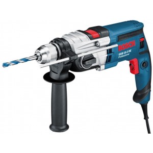 Дрель ударная электрическая BOSCH GSB 19-2 RE, 850Вт, БЗП / 060117B500