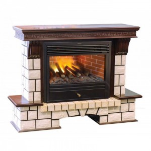 Каминокомплект Stone New 26 + 3D Novara 26