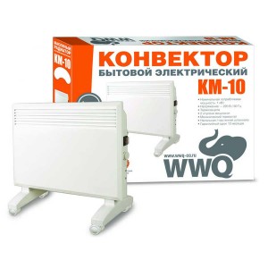 Конвектор WWQ KM-10, 0,5/1,0кВт, 220В 50гц, алюминиевый тэн (Х тип)