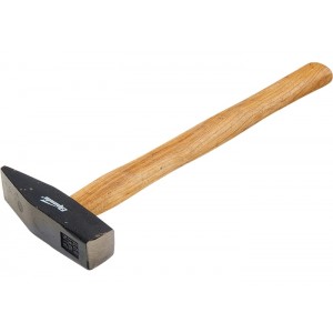 Молоток слесарный SPARTA 400 г, квадратный боек, деревянная ручка /102085 (6/48)
