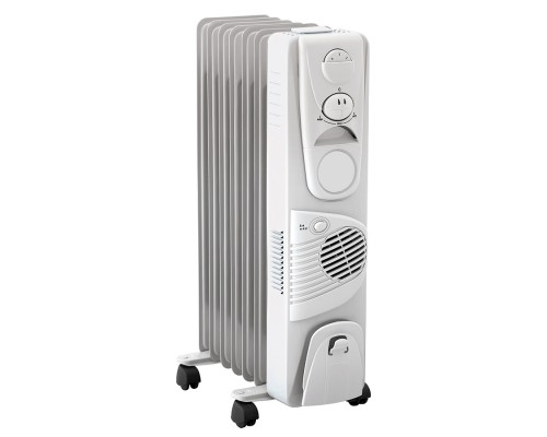 Радиатор маслянный WWQ RM02-1507F, 0,6/0,9/1,5кВт, 220В 50гц, вентилятор, 7 секций