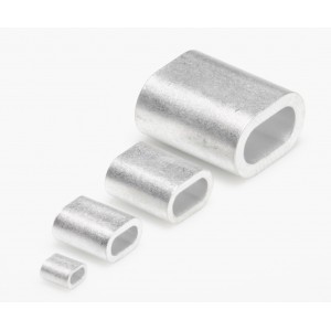 Зажим алюминевый д/стальных канатов DIN 3093 5 мм