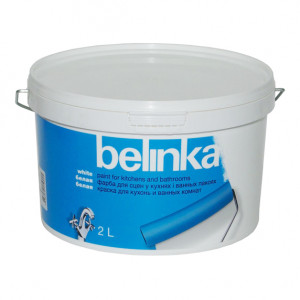 Краска для кухни и ванной 2 л. 'BELINKA' белая (6 шт./уп.) /45904