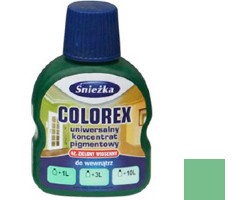Краситель универсальный 'COLOREX' весенне- зеленый (42)0,1л (20шт/уп) 'Sniezka'