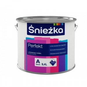 Краска для стен и потолков 'SNIEZKA PERFEKT' 2,82 л. латексная (База А) /Sniezka/