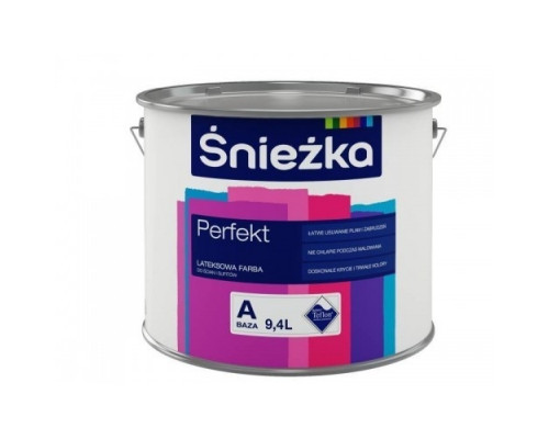 Краска для стен и потолков 'SNIEZKA PERFEKT' 2,82 л. латексная (База А) /Sniezka/