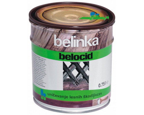 Антисептик для древесины 'BELINKA BELOCID' 0,75 л (6 шт./уп.) /Словения/24001