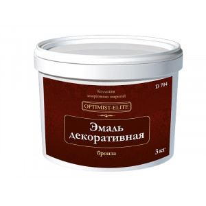 Эмаль декоративная (бронза) 3кг D704