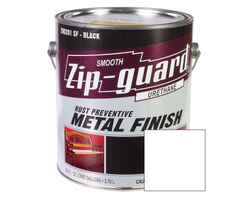 Краска для металла антикоррозийная 'ZIP-GUARD' белая матовая, гладкая 3,785 л. (2шт/уп.) /290301
