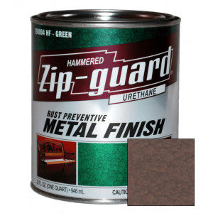Краска для металла антикоррозийная 'ZIP-GUARD' коричневая, молотковая 0,946 л. (6шт/уп.) /290014