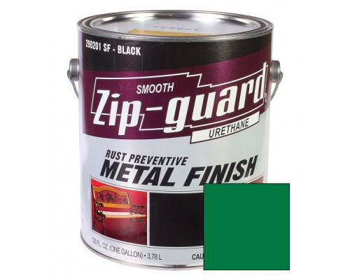 Краска для металла антикоррозийная 'ZIP-GUARD' зелёная, гладкая 0,946 л. (6шт/уп.) /290084