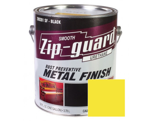 Краска для металла антикоррозийная 'ZIP-GUARD' желтая, гладкая 3,785 л, (2шт/уп.) /290701