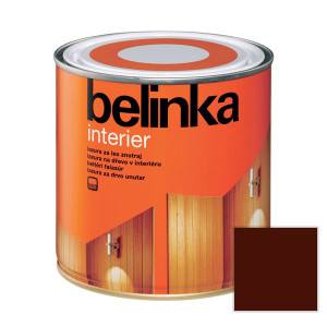 Лазурное покрытие для защиты древесины 'BELINKA INTERIER' горячий шоколад /№69/ 2,5л. для внутренних работ (4 шт./уп.) /Словения/30369