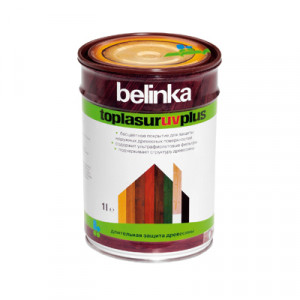 Лазурное покрытие для защиты древесины 'BELINKA TOPLASUR UV PLUS' 1 л./51200