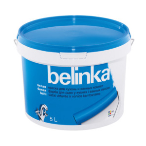 Краска для кухни и ванной 5 л. 'BELINKA' белая (2 шт./уп.) /45905
